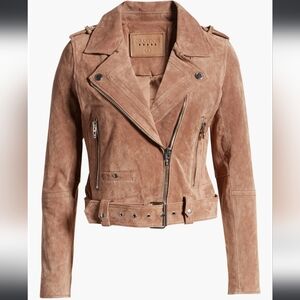 Blank NYC Suede Moto Jacket NWT MSRP $198